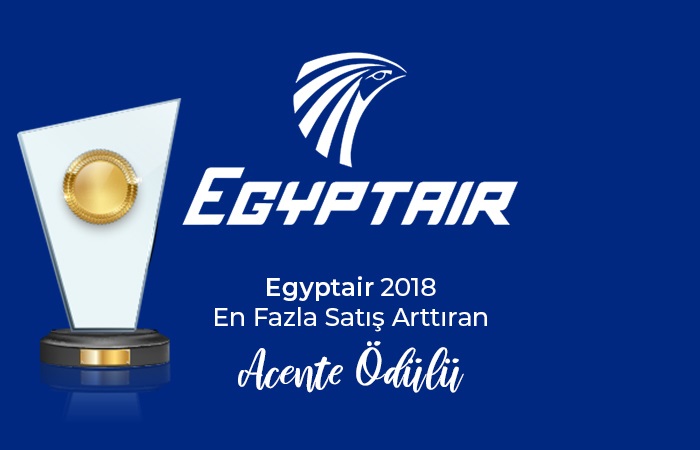 Egyptair 2018 En Fazla Satış Arttıran Acente Ödülü